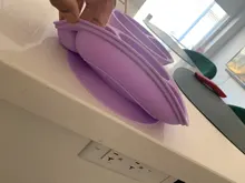 Platos de silicona con ventosa para Bebé y Niño, vajilla de placa frontal con sonrisa para bebé, juego de vajilla para bebé