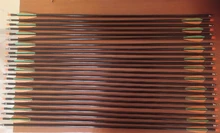 Huntingdoor-flechas de caza de fibra de vidrio, 80cm de diámetro, 8mm, punta de flecha reemplazable de pluma de plástico para arquería de celosía para niños