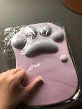 Mice-Mat Rest-Support Mouse-Pad Computer Wrist Silicone Cute PC No Nonslip Cat-Paw