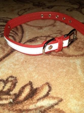 Microfiber Dog Collar Leather Safety Reflective Engraved Puppy Collar ID Name Customized