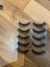 Pestañas postizas de pelo de visón sintético 3D/5D, extensiones de pestañas tupidas largas y naturales de volumen completo, utensilios de maquillaje para ojos hechos a mano, 5 pares