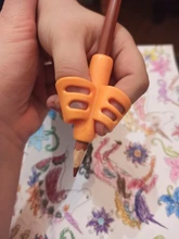 Lápiz para escribir para niños, soporte para bolígrafo de silicona para aprender a practicar, dispositivo para corregir postura, 3 uds.