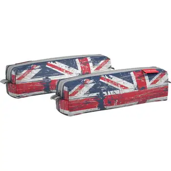 

Pencil Case Quadro Mini 210x50x50mm British flag erichkrause 44926ek