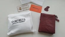Wallets Red Card-Holder Coin-Purse Bi-Fold Small Double-Zipper Genuine-Leather Fashion