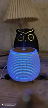 Diffuser Air-Humidifier Ultrasonic Moisture Mini USB Bedroom with Night-Lights