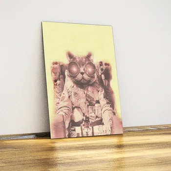 

Cool Cat-Decorative Metal Table