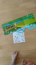 Pegatinas de escena de océano para niños, calcomanía reutilizable de juegos educativos tempranos, animales, insectos, cuerpo, bricolaje