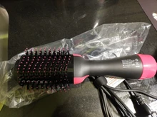 Secador de pelo 2 en 1 de un paso, cepillo de aire caliente, rizador, secador eléctrico, herramientas de estilismo para el cabello