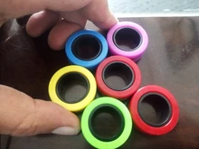 Anti-estrés anillos magnéticos Fidget abrir juguete RingTools niños magnético anillo de dedo anillo de Spinner para adultos juguetes de la descompresión