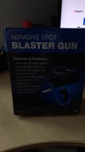 Pistola de chorro de arena antióxido, neumática de mano, protección contra chorro de arena por gravedad, Mini herramientas de aire