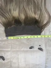 Extensiones de Cabello con forma de corona, cabello de Color brillante, Halo, una pieza con Clips, resaltado, Color, línea de pescado, máquina de 100%, alambre de pescado Invisible Remy