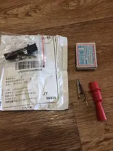 1 Pair Alligator Crocodile Test Clip Clamp For Multimeter Tester Probe New