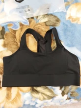 Underwear Bra Padded-Crop-Top Support Gym Back Workout Yoga F.DYRAA Sexy High-Impact