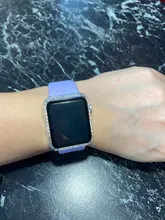 Protector de pantalla de cristal + cubierta para Apple Watch, 44mm, 40mm, iWatch, 42mm, 38mm, accesorios para Apple watch series 6 5 4 3 2