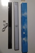 Closet-Light Wardrobe Cupboard Night-Lamp Led-Motion-Sensor Under-Cabinet Leds Kitchen-Stairs