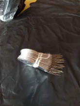 50 Uds arco alambre enhebrador de aguja de punto de inserción de hilo para coser a mano herramienta