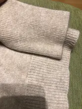 Hirsion-suéter holgado de gran tamaño para mujer, jersey básico de punto elegante, cuello redondo, suave, de Cachemira, para invierno, 2020