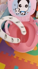 Orinal para bebé, inodoro, bandeja de entrenamiento, asiento de inodoro, cama para niños, orinal portátil, respaldo cómodo, tetera linda de dibujos animados