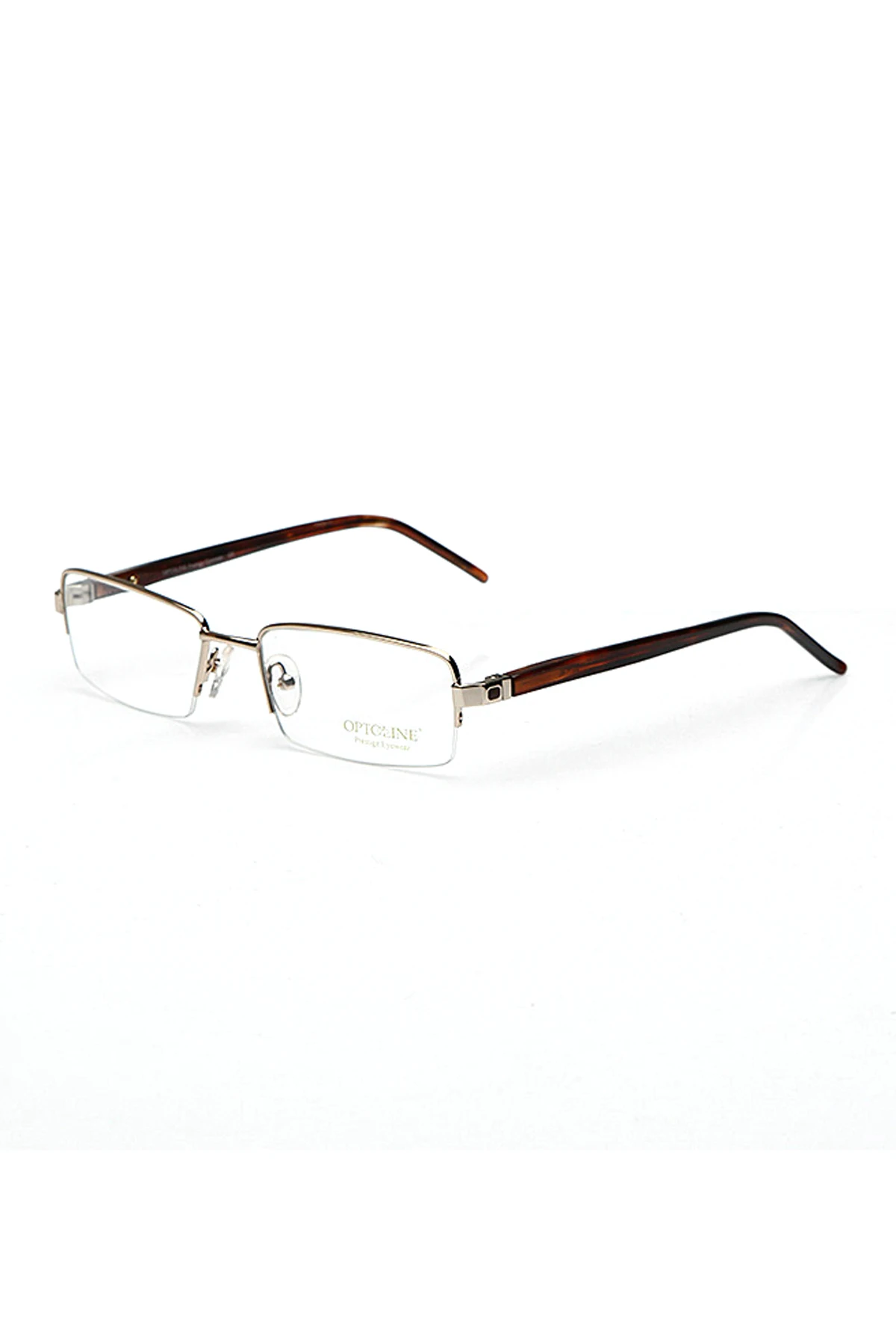 

Markamilla Men Reading Glasses Frame Demo Glasses Eyewear Transparent High Quality MenOptoline F-S 3783 GD