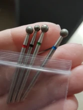 5/6/7 diamante uñas taladro mm broca para fresa conjunto cortadores de manicura del Piedra pedicura eléctrica Mill manicura máquina