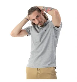 

TOMMY Hilfiger CORE REGULAR Grey POLO Men