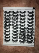 Extension Volume-Eyelashes Dramatic Natural 2-20-Pairs 8-25mm NEW