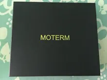 Moterm-Agenda de anillos de lujo con carpeta de anillos plateados, organizador de Agenda, diario, Bloc de notas, cuaderno de bocetos, A5, 30 MM, nueva serie