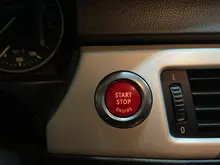 Car Engine START Button Replace Cover STOP Switch Accessories Key Decor for BMW X1 X5