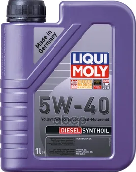 

LIQUI MOLY oil motor diesel synthoil 5W-40 (1 liter.)