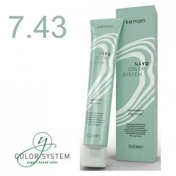

Kemon - Dye Nayo Copper Gold 7.43 Blond 50 ml