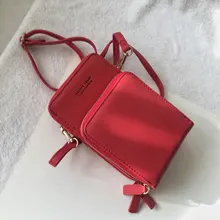 Bolso pequeño de verano para mujer, para uso diario, disponible en diferentes colores, permite llevar el teléfono móvil y cuenta con portatarjetas, envío directo