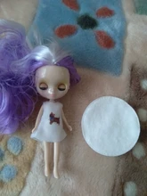 Mini muñeca de cuerpo normal DBS blyth, 10CM, BJD, regalo para niñas, juguete de anime, vestido aleatorio