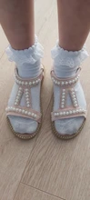 Sandalias TELOTUNY para niños pequeños, niñas pequeñas, zapatos de princesa individual con perlas de cristal, sandalias de verano para niños, sandalias para niñas Jun6