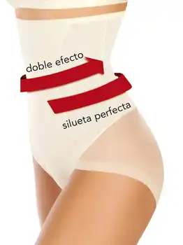 

Pants corrective with an overstated waist