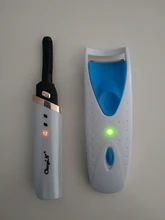 CkeyiN-rizador de pestañas eléctrico, rizador de pestañas en caliente recargable por USB, calentamiento rápido, rizador de pestañas Natural, maquillaje de larga duración