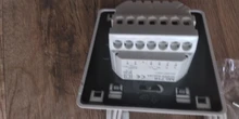 Termostato de aire Digital para calefacción de suelo, controlador de suelo caliente, programable, semanal, LCD, M6, 220V, 16A, 1 ud.