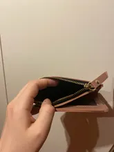 Billetera corta con estampado de flores para mujer, monedero pequeño con cremallera, tarjetero de cuero