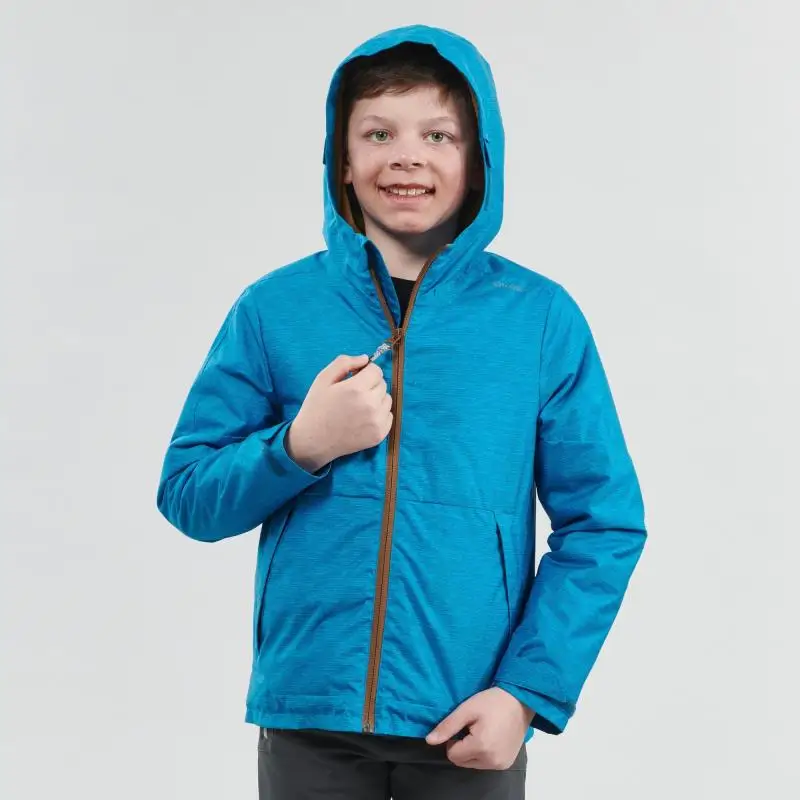 КУРТКА ДЛЯ ЗИМНИХ ПОХОДОВ УТЕПЛЕННАЯ ДЛЯ МАЛЬЧИКОВ 8-14 ЛЕТ SH100 WARM QUECHUA Decathlon