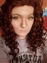 De Halloween Cosplay de contactos lente gato amarillo Manson Serie 2 unids/par anual de lentes de contacto de Color para los ojos maquillaje para Cosplay