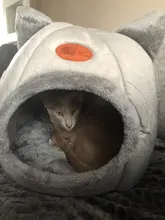 Deep Sleep Comfort in Winter Cat Bed little Mat Basket for Cat‘s House Products Pets