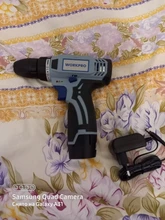 WORKPRO-Destornillador eléctrico inalámbrico 12V, mini controlador de potencia inalámbrico, batería de iones de litio CC de 3/8 pulgadas, 2 velocidades