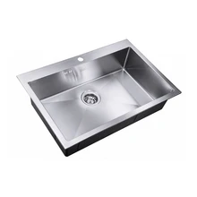 Мойка для кухни STEEL HAMMER SH R 7551 DIVON(Корзинчатый вентиль, отверстие под перелив