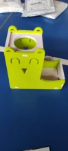 Dispenser Hamster-Accessories Water-Drinking-Bottle-Holder Pet Rabbit-Food-Feeder Animal-Hideout