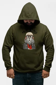 

Angemiel Wear Born To Ride Green Men 'S Hooded Sweatshirt