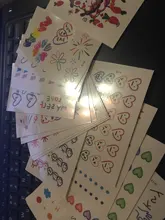 Fake Tattoo Sticker Art Colorful The-Body Waterproof Heart Xuanya on 30pcs/20pcs-Set