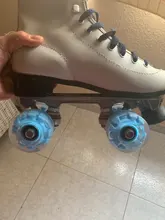 Ruedas de patinaje deslizantes resistentes al desgaste, reemplazos duraderos, 8 Uds.