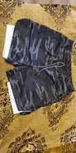 Pantalones cortos deportivos de camuflaje para hombre, 2 en 1, de secado rápido, para gimnasio, Fitness, trotar, entrenamiento, 2021