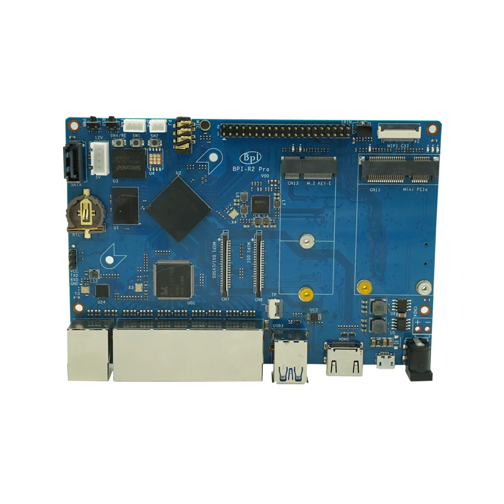 Banana pi Bpi r2 Pro Rockchip rk 3568 Opensource Roteador Placa de Demonstração - Imagem 3