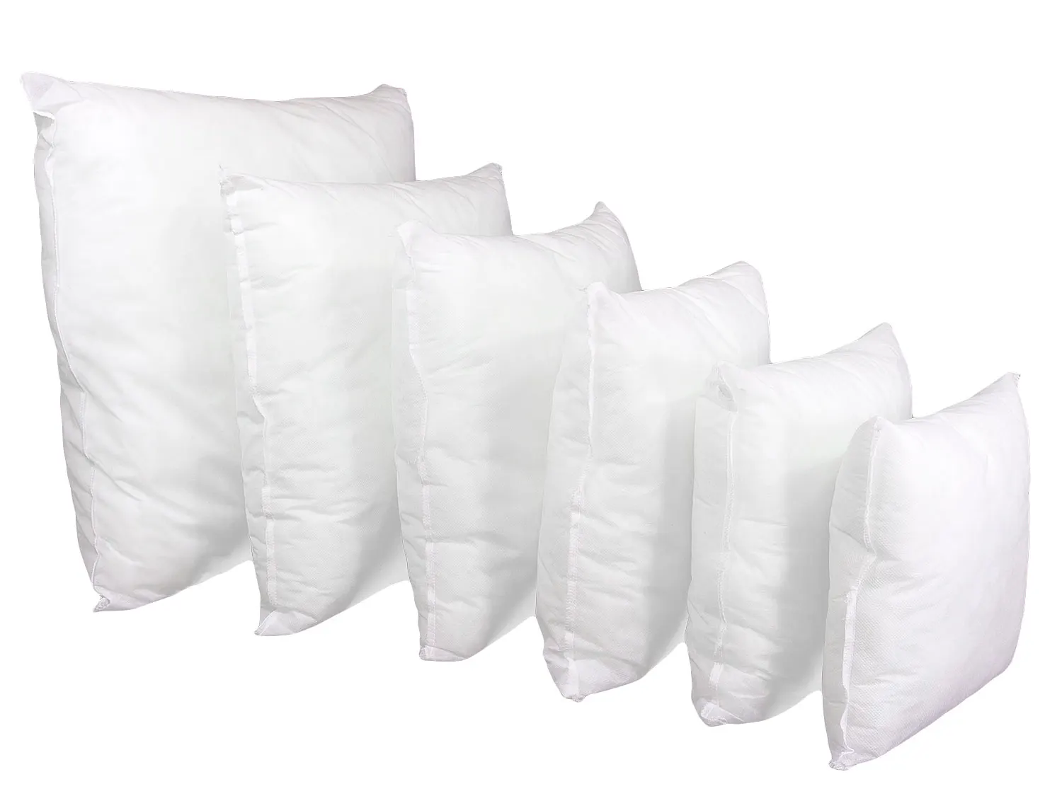 Filling pillow Pack 6 PCs for sofa bed home decor, fluffy soft pillow,  anti-allergic, cushions 45x45, 50x50