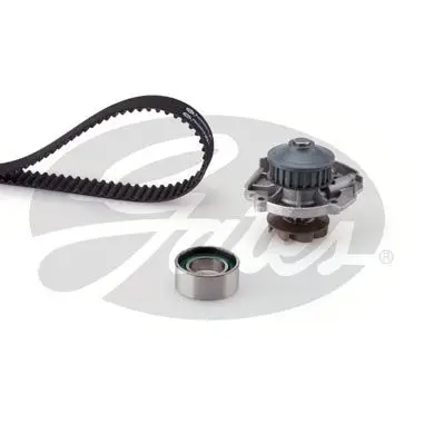 Комплект ГРМ с водяным насосом FIAT Doblo/Palio/Panda/Punto \ LANCIA Ypsilon 1.2 98 GATES KP15545XS